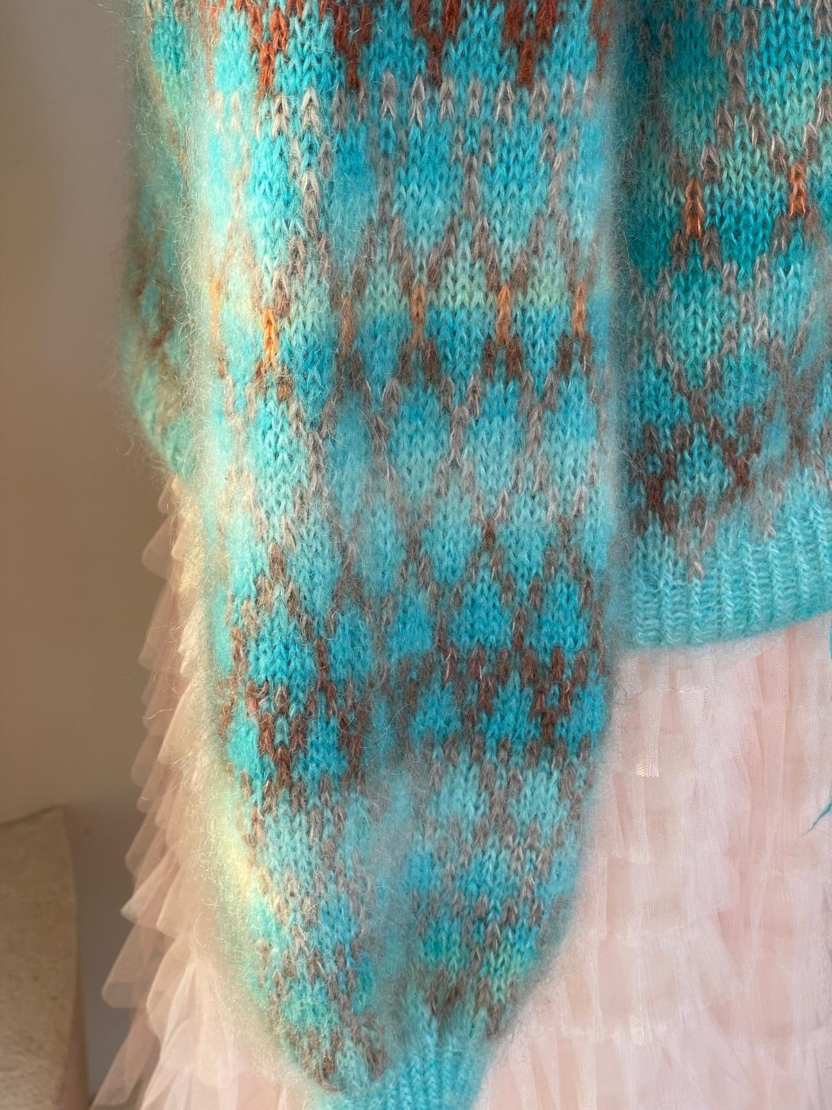 Combo laine pour tricoter le pull SPOT (design Anne Ventzel)