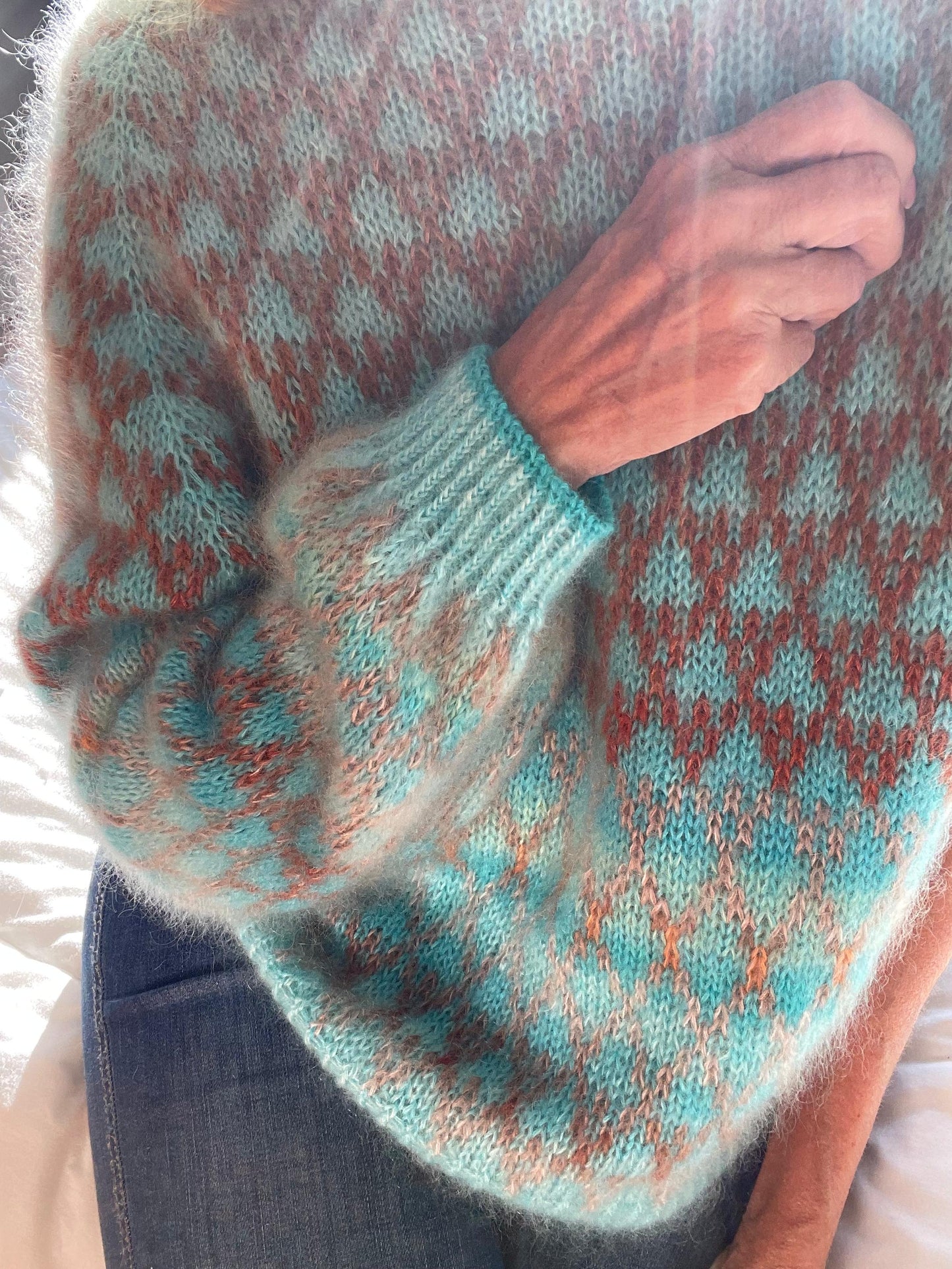 Combo laine pour tricoter le pull SPOT (design Anne Ventzel)