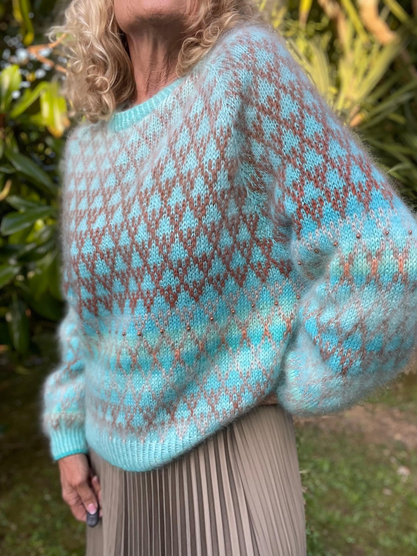Combo laine pour tricoter le pull SPOT (design Anne Ventzel)