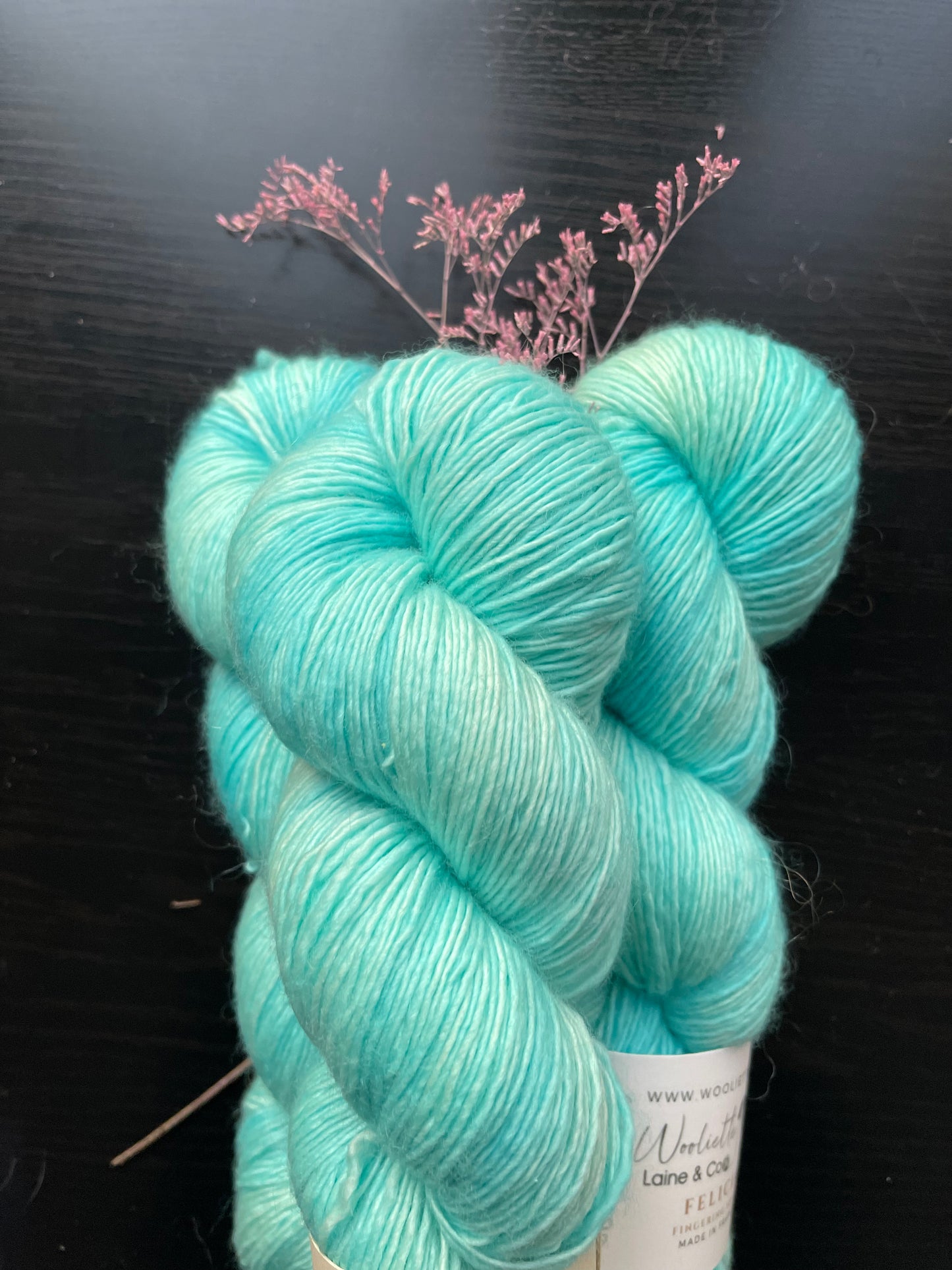 Felicia Single merino fingering Lagon