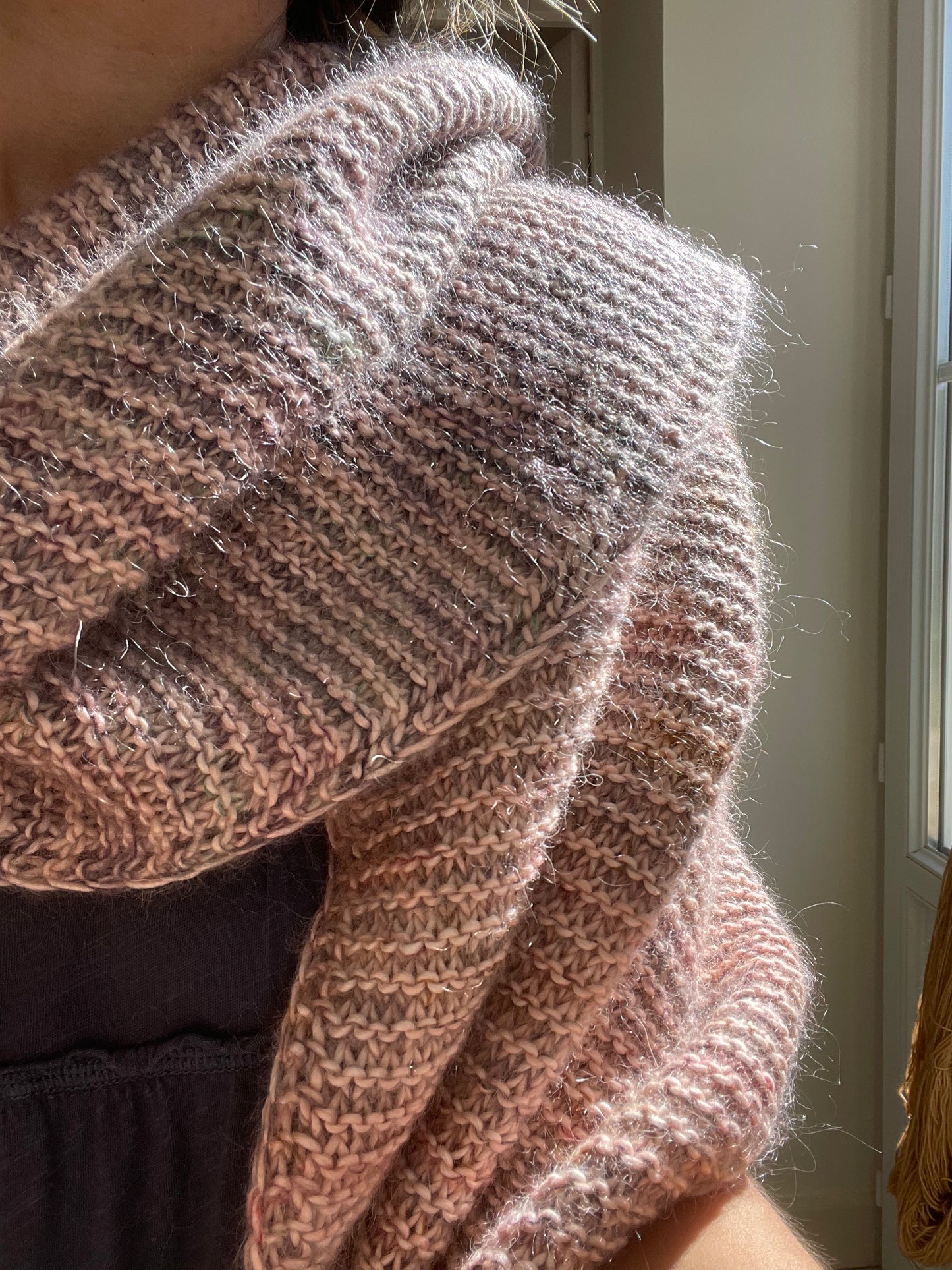 WRAP FLAMINGO Version DK Patron Tricot PDF FR