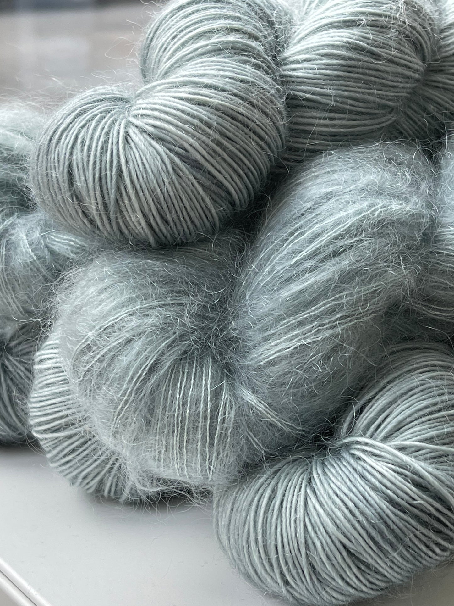 Doucette Kid Mohair & Soie Eucalyptus