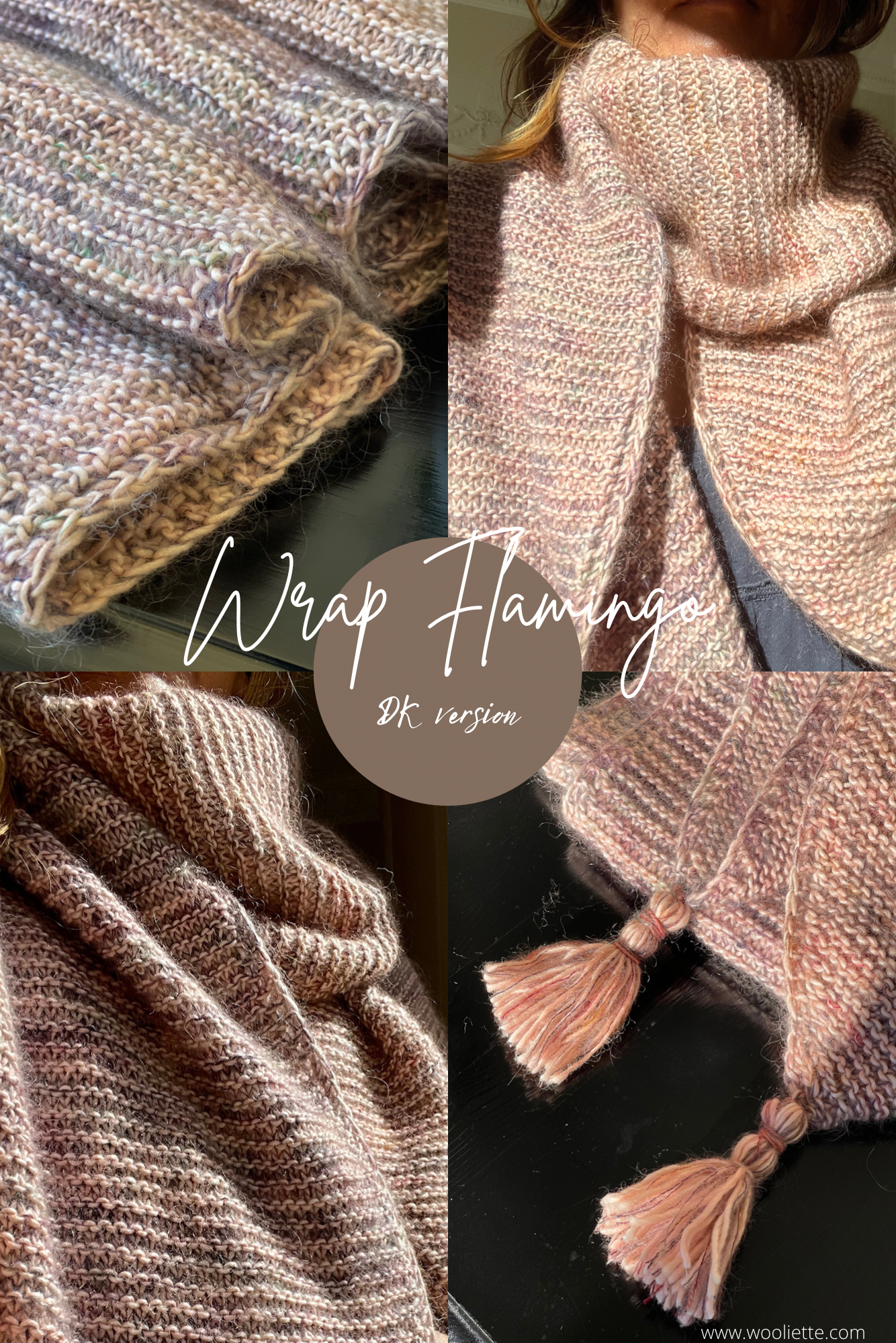 Kit Wrap Flamingo DK Alpaga
