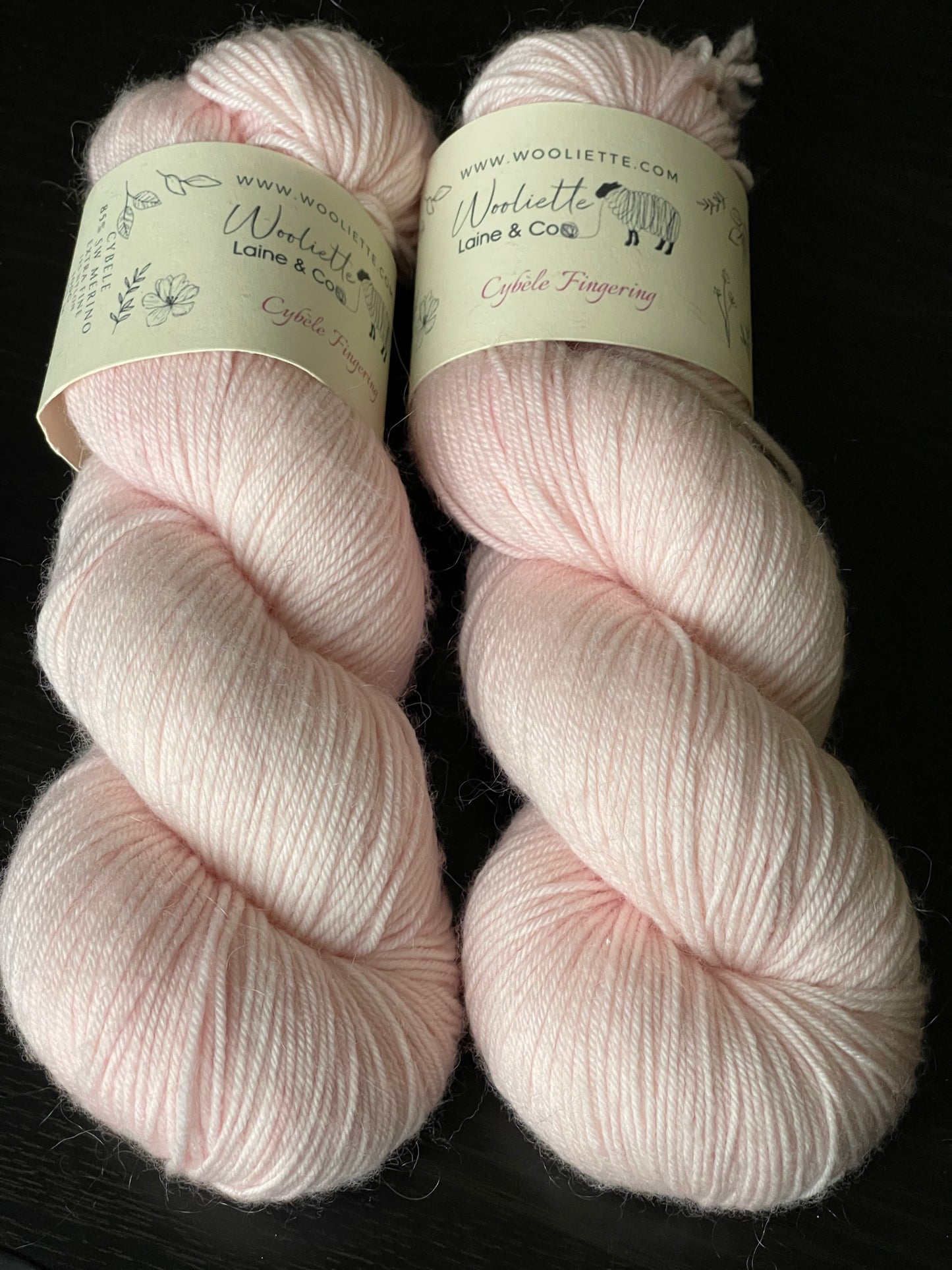 Cybele Fingering Soft Pink