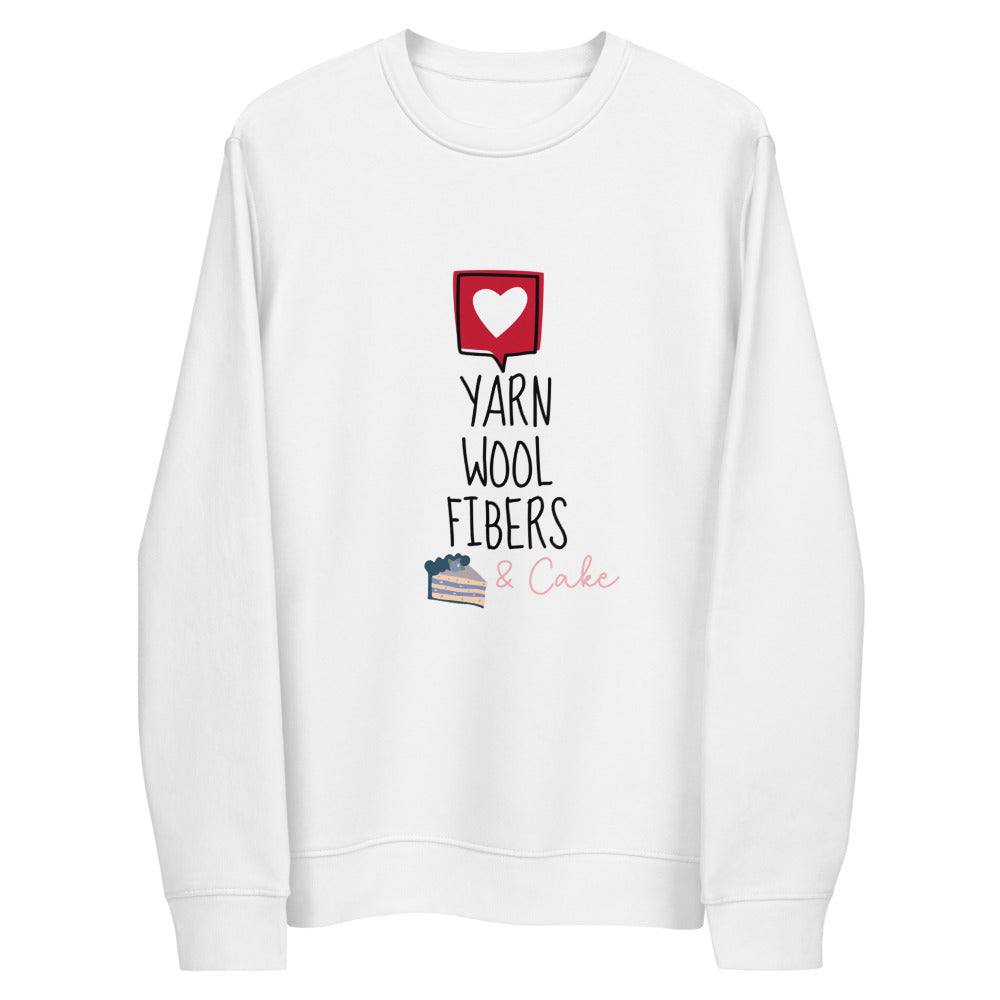 Love Yarn & Cake Sweatshirt