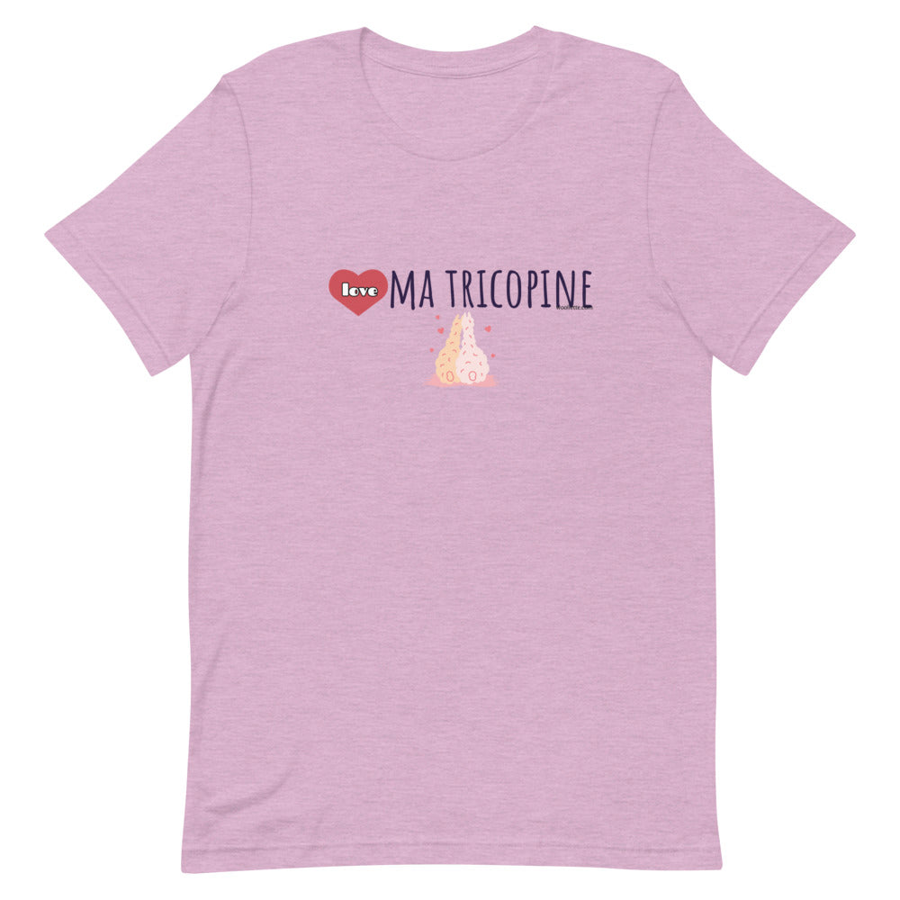 T-shirt Love ma tricopine