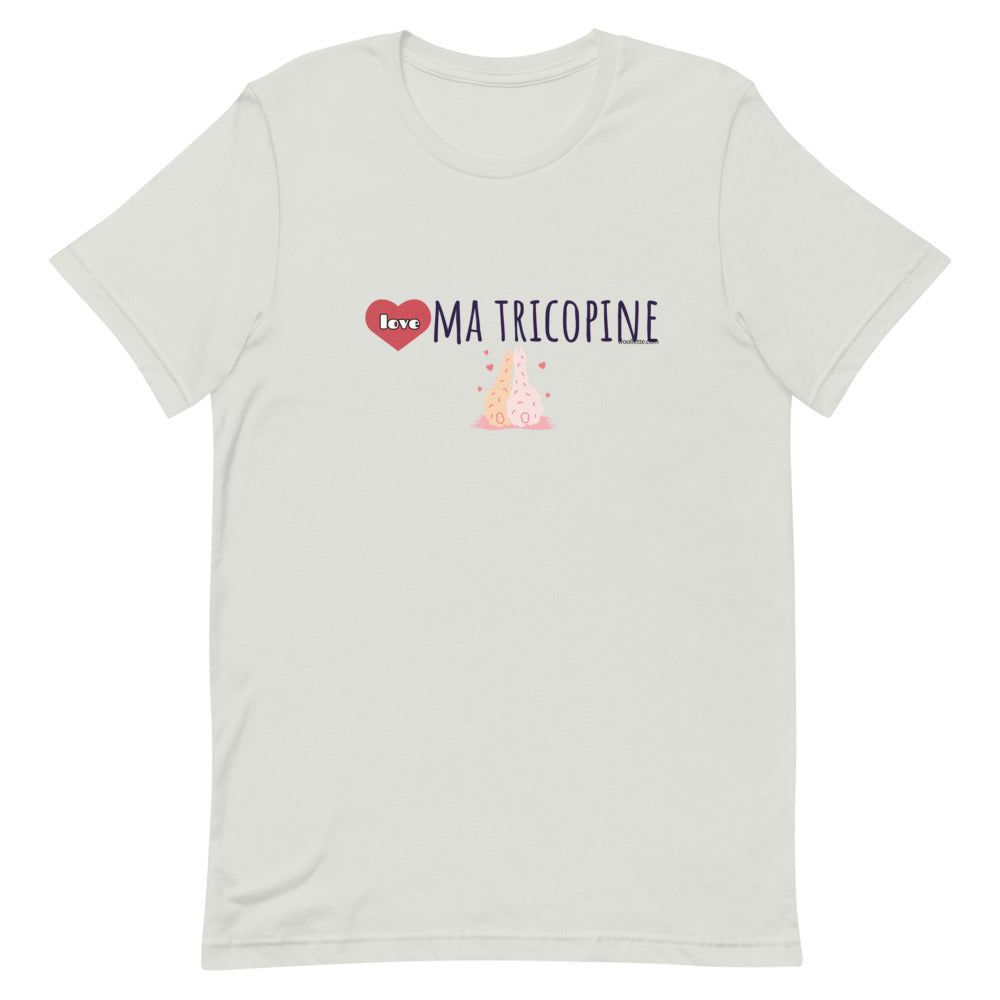 T-shirt Love ma tricopine