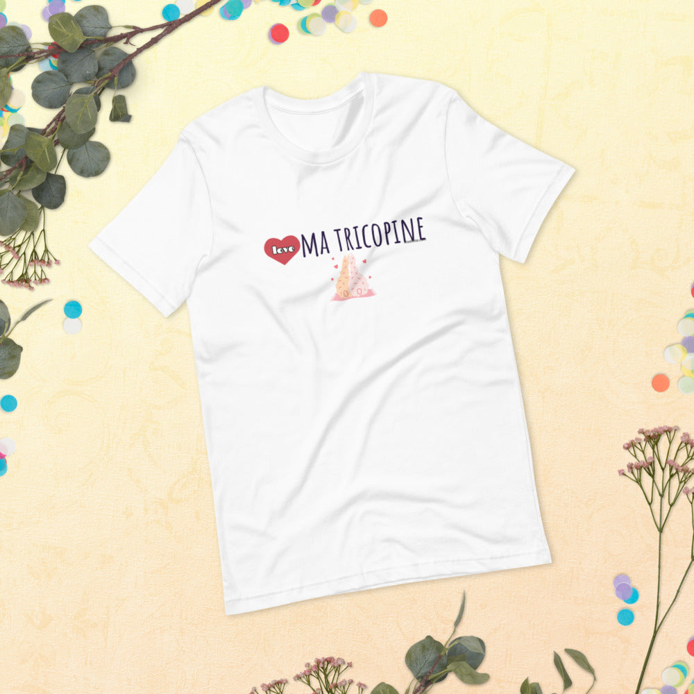 T-shirt Love ma tricopine