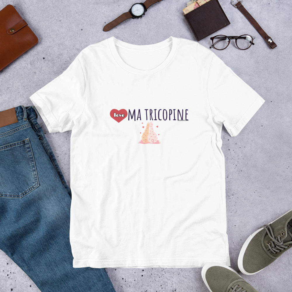 T-shirt Love ma tricopine