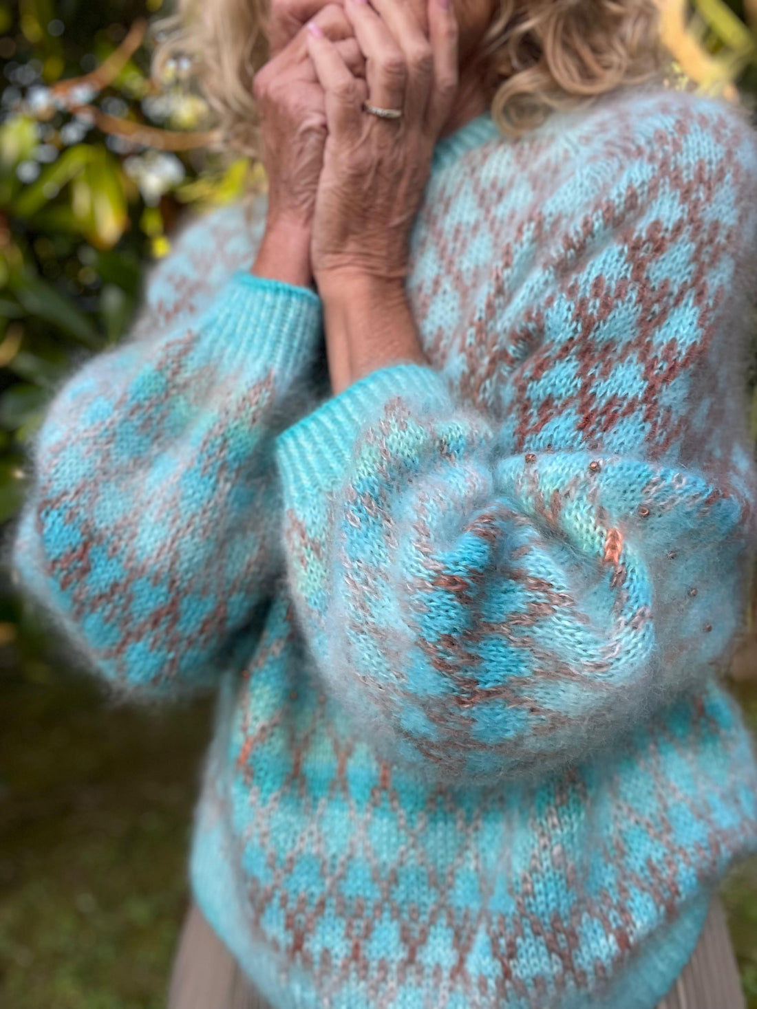 Nouveau dans Wooliette Mini Series : combo Spot en Doucette mohair et soie