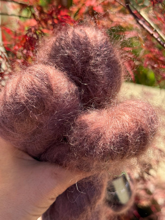 Doucette Kid Mohair & Soie Bruna