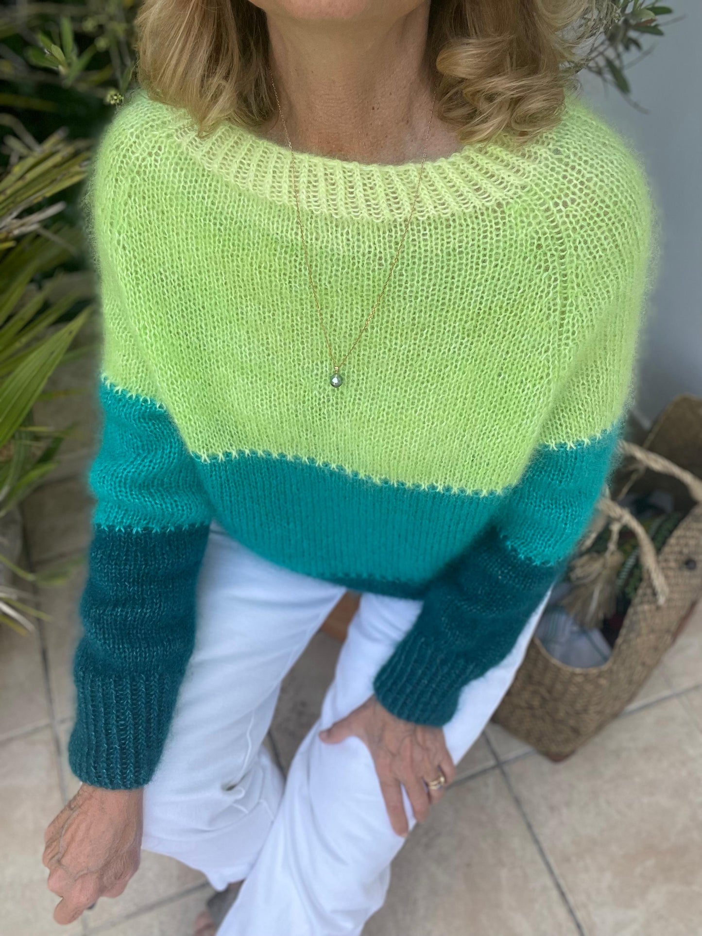 Mojito Sweater Knitting Pattern English PDF