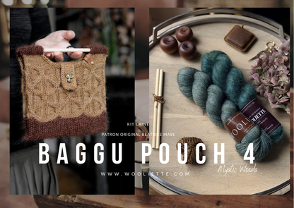 Kit laine et accessoires BAGGU Pouch N°4 par Béatrice Mase