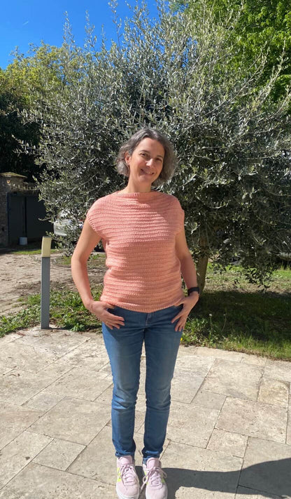 PDF Knitting Pattern – Bretania Top (ENG)