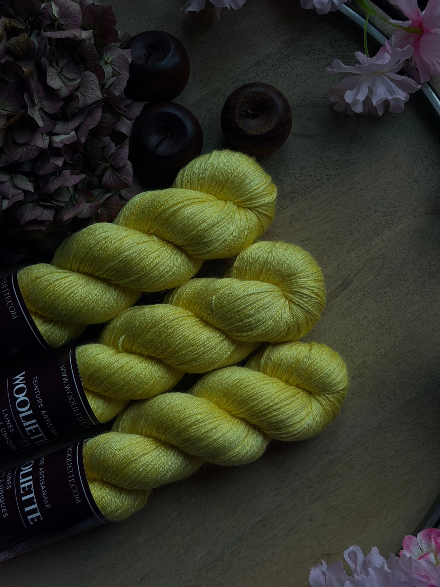 Ornella Fingering Mango Lassi – Fil BFL Soie | Wooliette