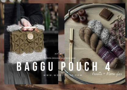 Kit laine et accessoires BAGGU Pouch N°4 par Béatrice Mase