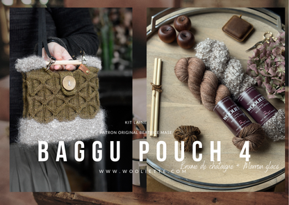 Kit laine et accessoires BAGGU Pouch N°4 par Béatrice Mase