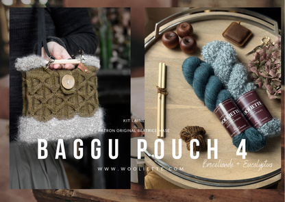 Kit laine et accessoires BAGGU Pouch N°4 par Béatrice Mase