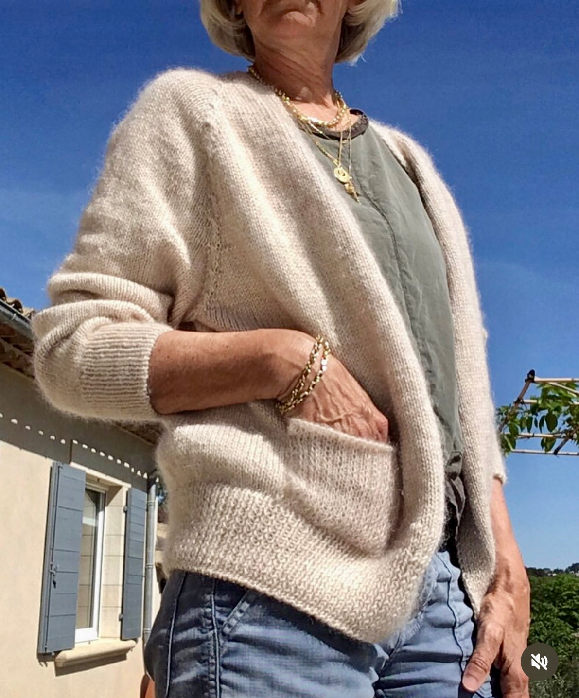 Cardigan Charmant Patron tricot PDF Français