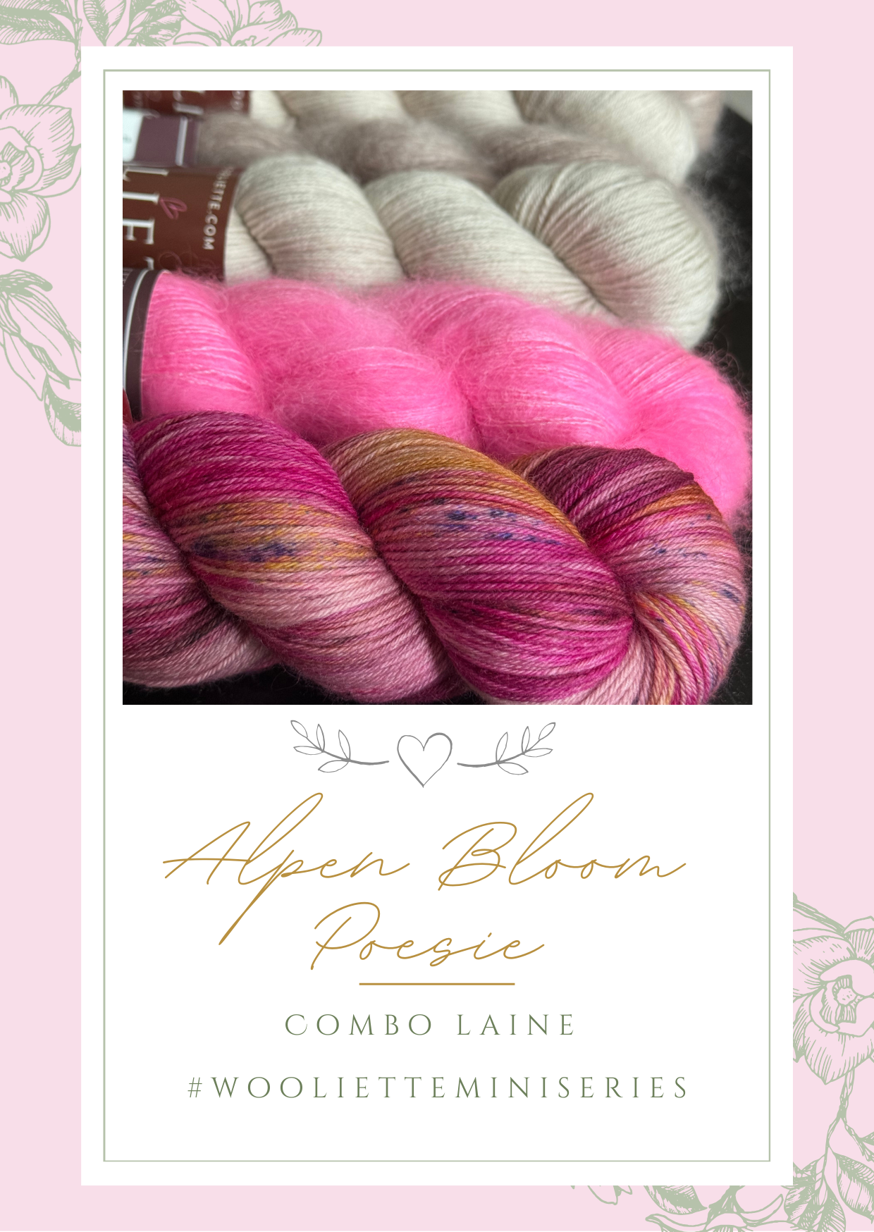 Combo laine – Pull Alpine Bloom