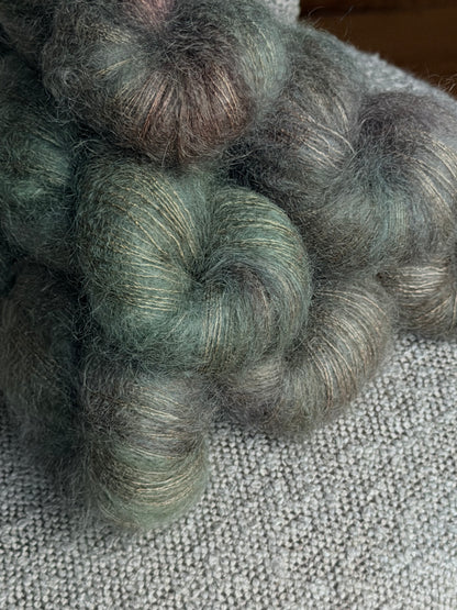 Doucette Kid Mohair & Soie Pierre de lune