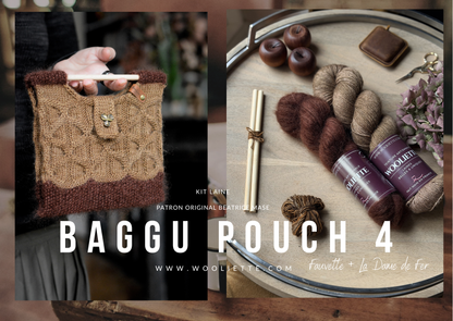 Kit laine et accessoires BAGGU Pouch N°4 par Béatrice Mase