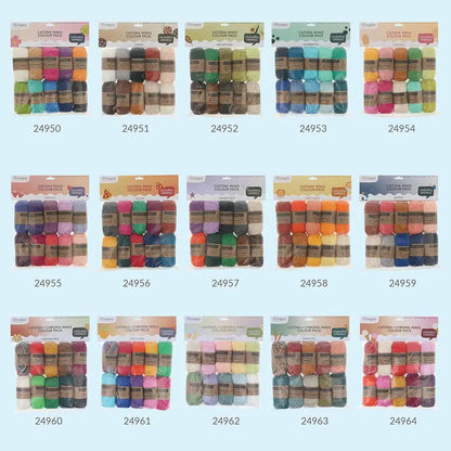 Scheepjes Crème Brulée – Pack 10 Couleurs Coton Mercerisé | Wooliette