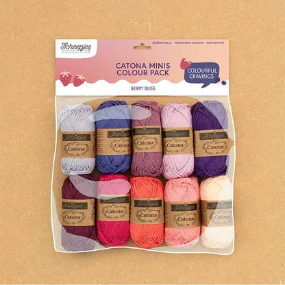 Scheepjes Berry Bliss  – Pack 10 Couleurs Coton Mercerisé | Wooliette
