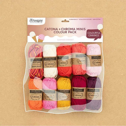 Scheepjes Summer Sherbet – Pack 10 Couleurs Coton Mercerisé | Wooliette