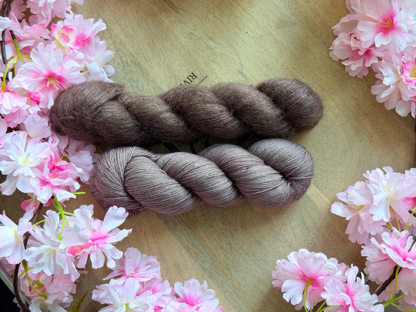 Combo Duo lace & fingering Moonlit Meadow + patron gratuit