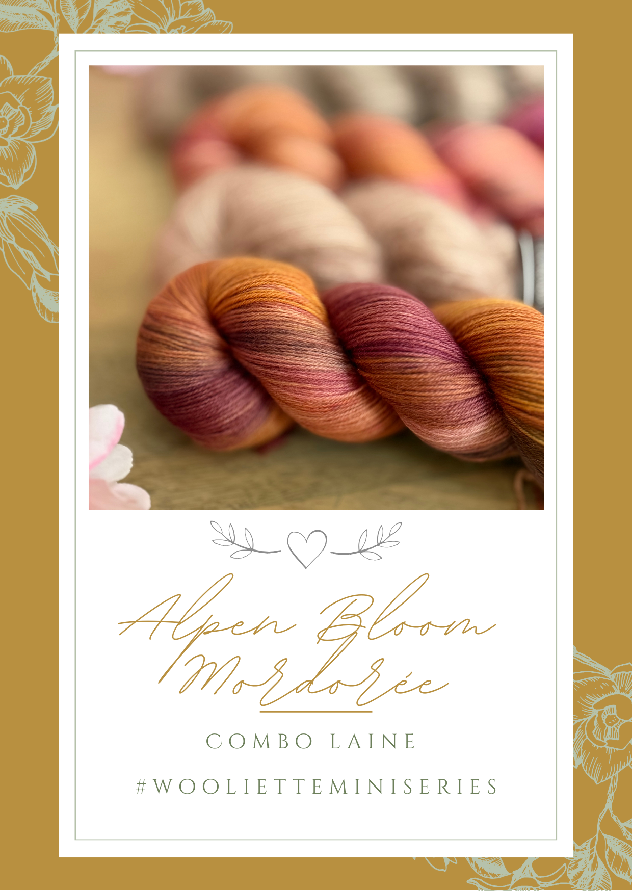 Combo laine – Pull Alpine Bloom