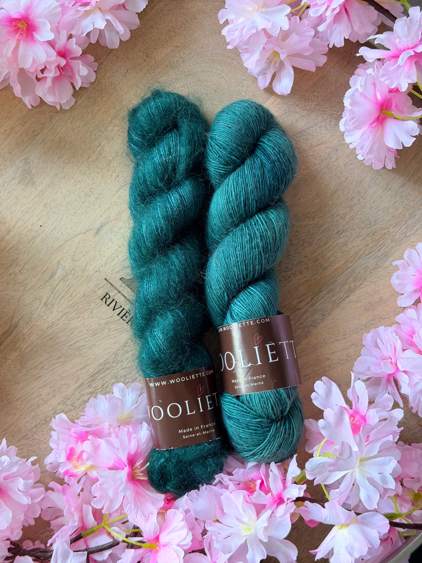 Combo Duo lace & fingering Enchanted Forest + patron gratuit
