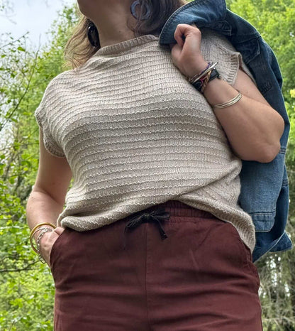PDF Knitting Pattern – Bretania Top (ENG)