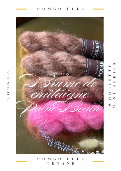 Combo laine Pull Tenane de Caidree