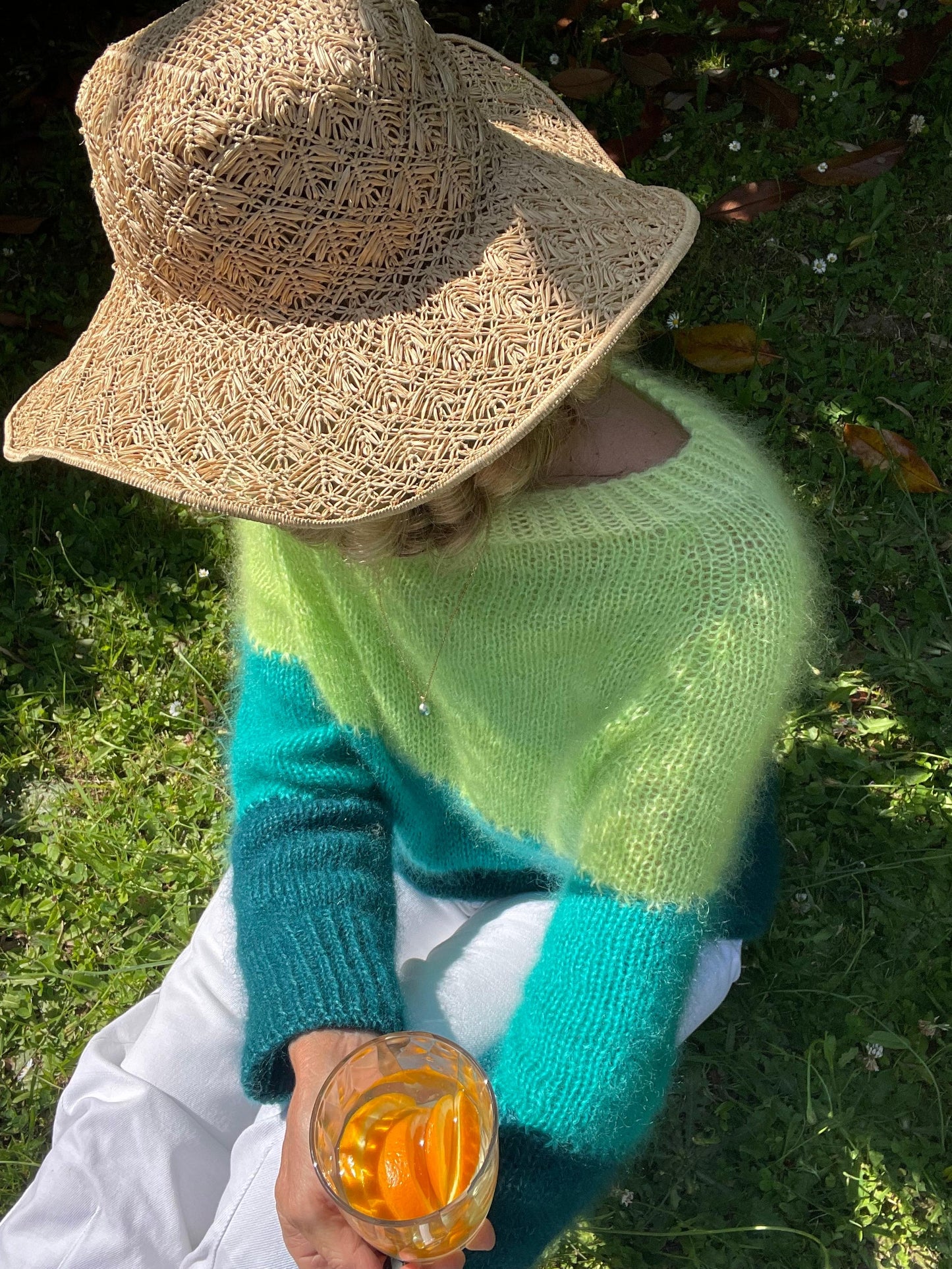 Mojito Sweater Knitting Pattern English PDF