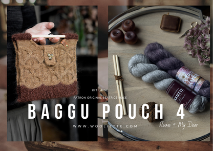 Kit laine et accessoires BAGGU Pouch N°4 par Béatrice Mase