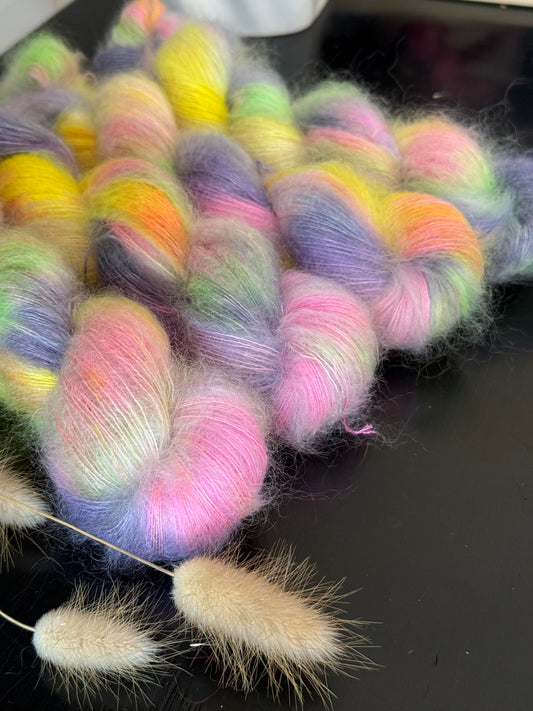 Doucette Kid Mohair & Soie Happy Colours Aurora