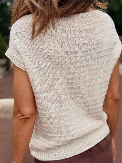 Patron tricot PDF – Top Bretania PDF (FR)