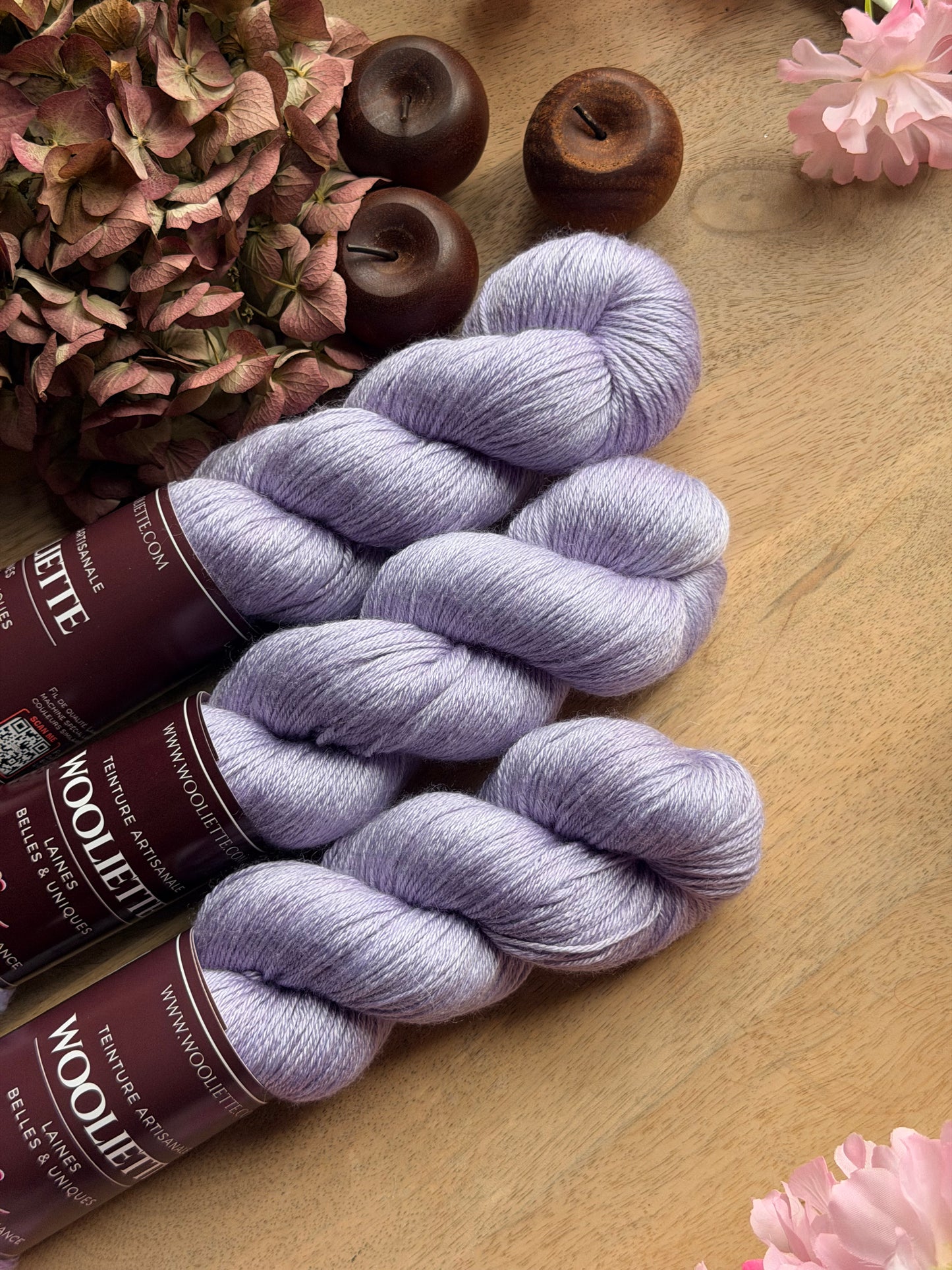 Ornella Fingering Irisiane – Fil BFL Soie | Wooliette