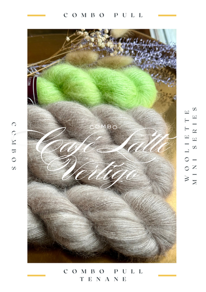 Combo laine Pull Tenane de Caidree