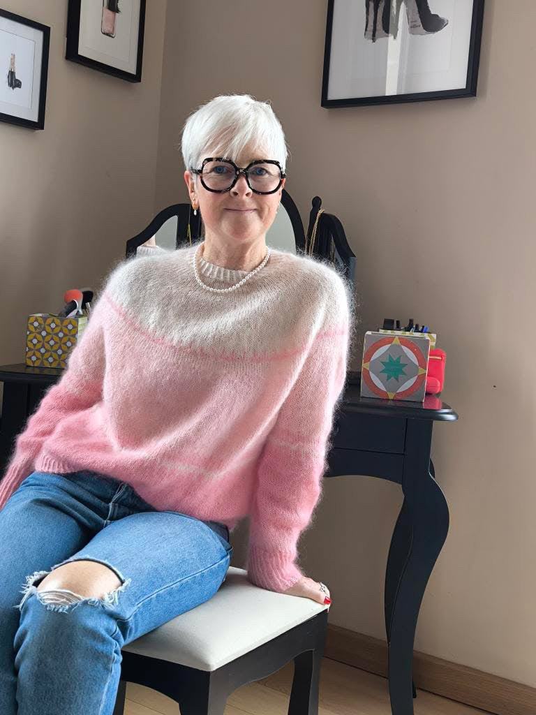 Patron Tricot Pull Brunelle Français PDF