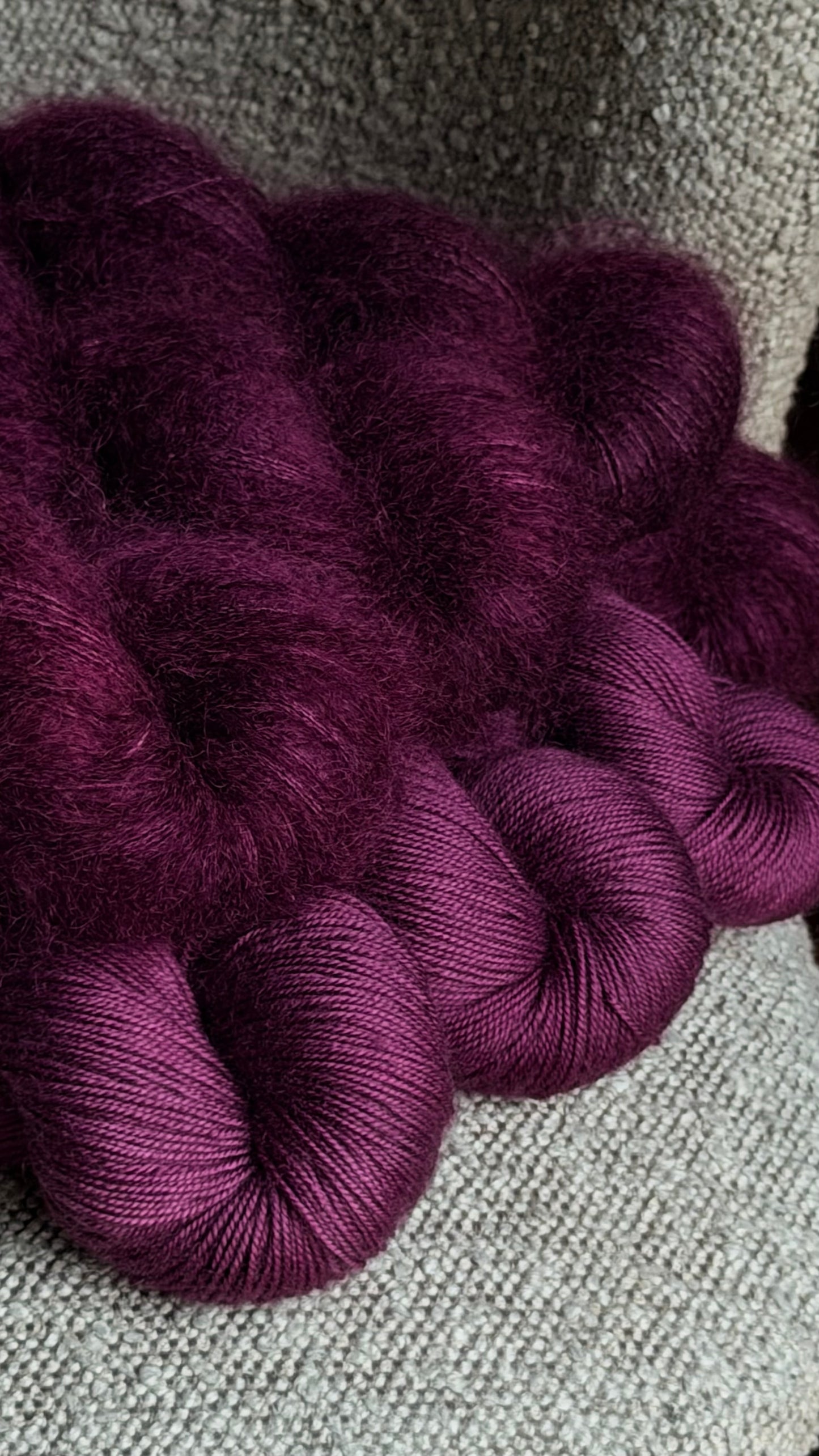 Doucette Kid Mohair & Soie Prunelle