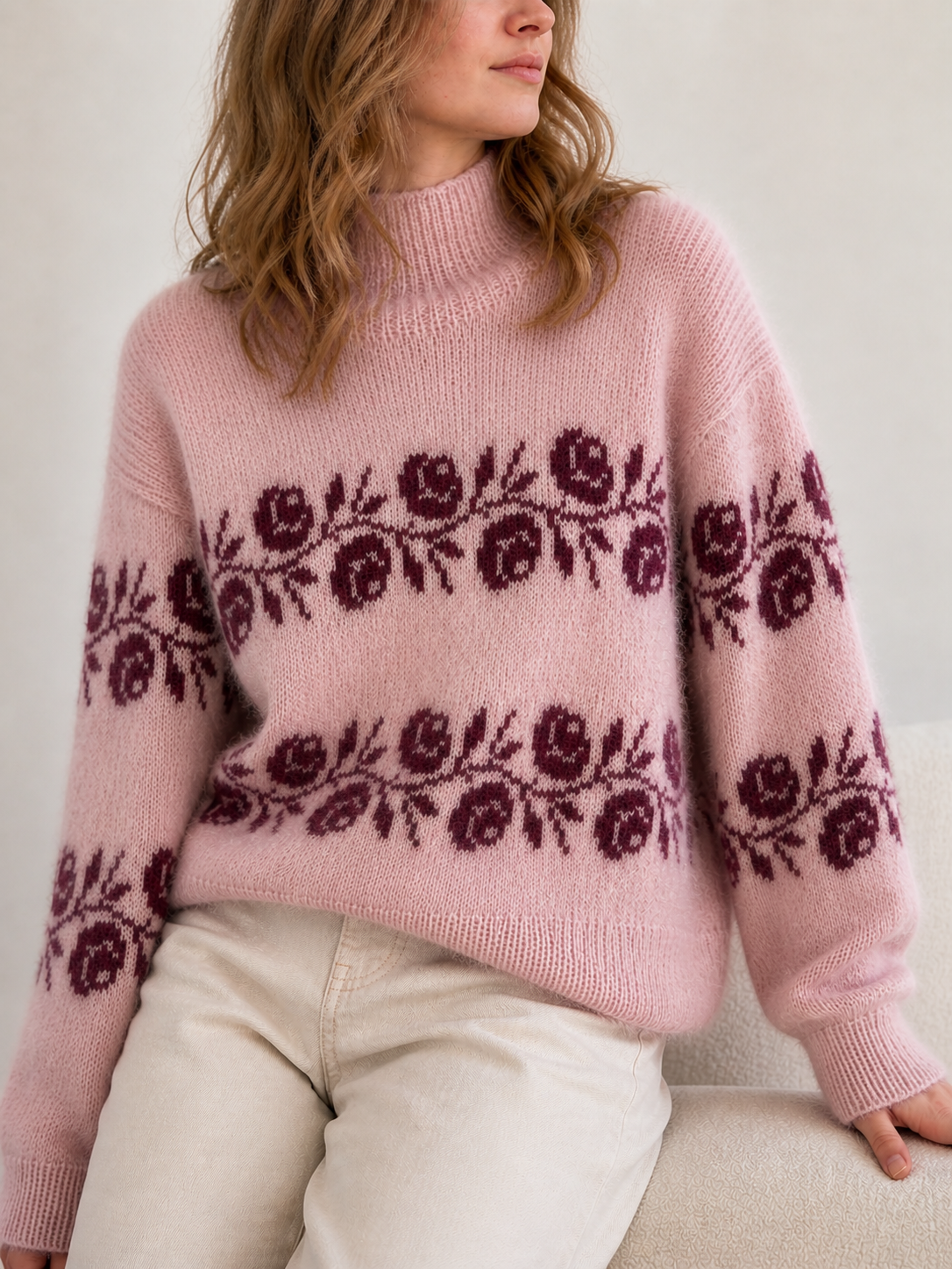 Kit laine pour tricoter Rosie Sweater