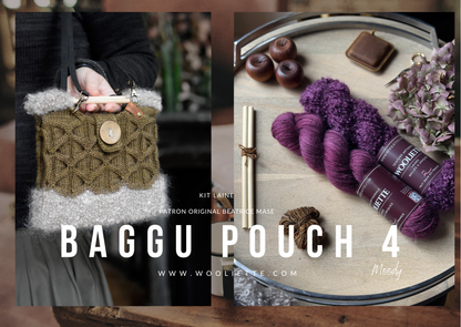 Kit laine et accessoires BAGGU Pouch N°4 par Béatrice Mase