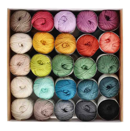 Schachenmayr Amigurumi Box Catania SPACE TRIP – Pack 25 Couleurs Coton Mercerisé | Wooliette