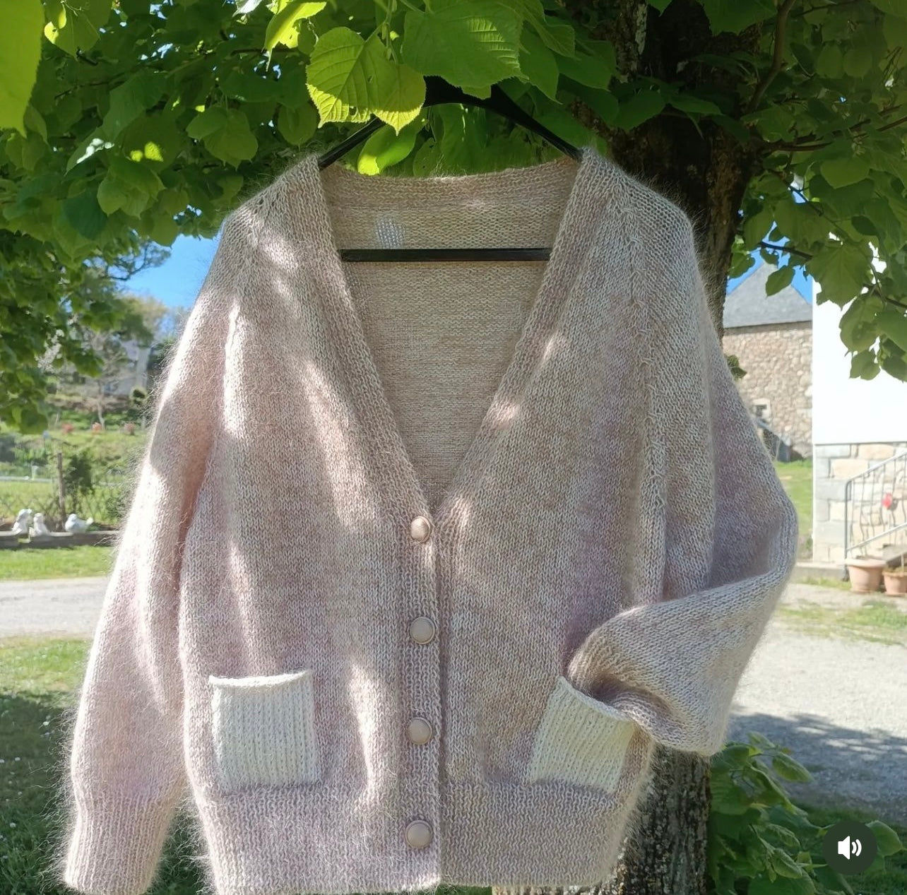 Cardigan Charmant Patron tricot PDF Français