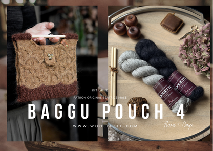 Kit laine et accessoires BAGGU Pouch N°4 par Béatrice Mase