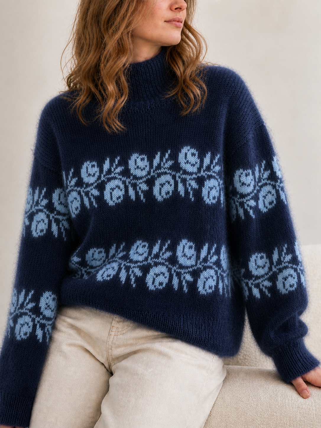Kit laine pour tricoter Rosie Sweater