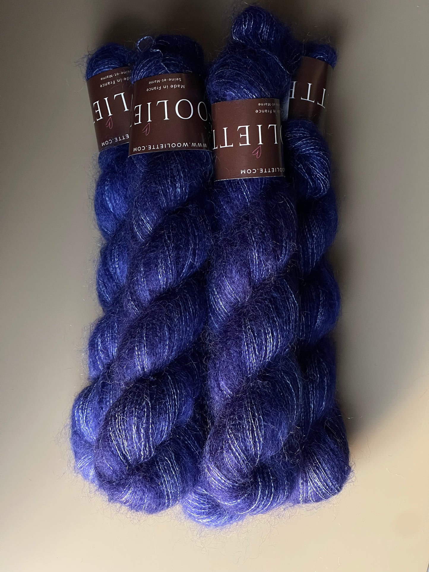 Doucette Kid Mohair & Soie clair obscur