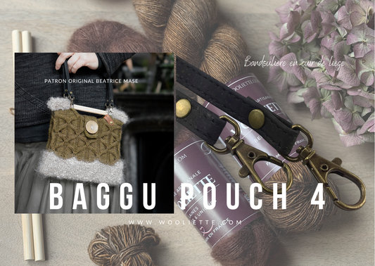 Bandoulière 120 cm pour BAGGU Pouch N°4 par Béatrice Mase